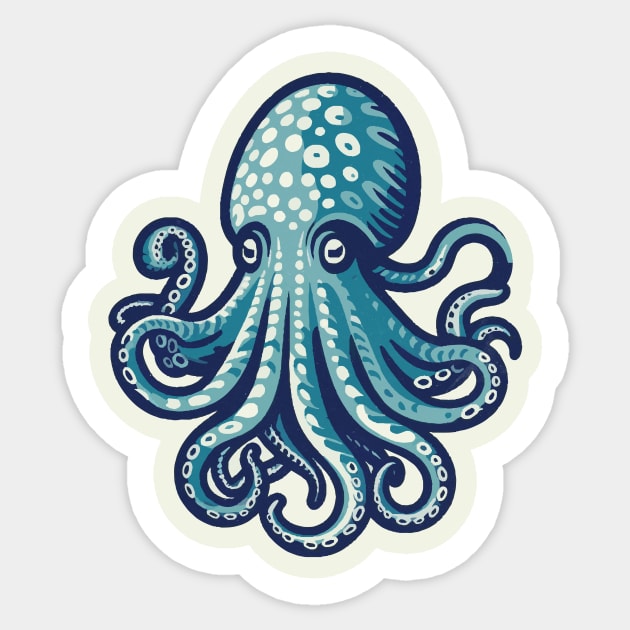 Squid Sticker by SeaLife